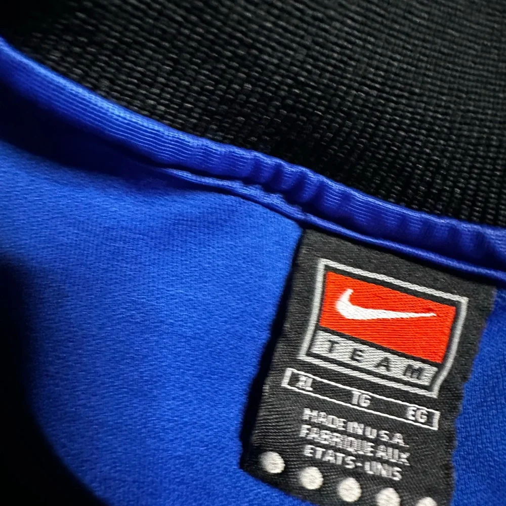 2000s Nike Blue Polo